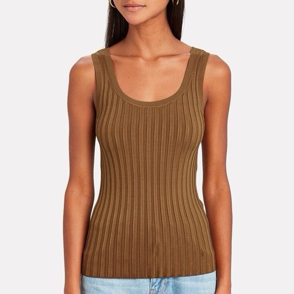 New Veronica Beard Sandra Tank Cognac XS NWOT